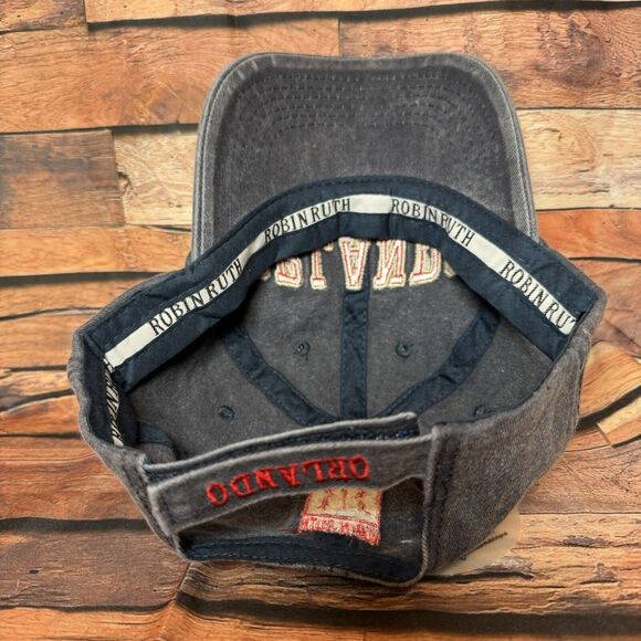 Robin Ruth Orlando Florida Faded Blue/Grey Baseball Cap Original 1885 Strapback - Picture 5 of 8